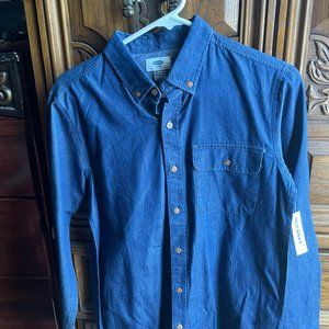Old Navy Boy's Long-Sleeve Button Down